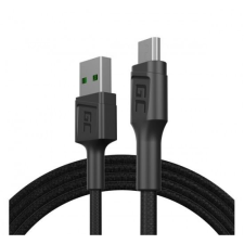 Green Cell PowerStream MicroUSB adatkábel  PD QC 1,2m fekete (KABGC20 ) (KABGC20) - Adatkábel kábel és adapter