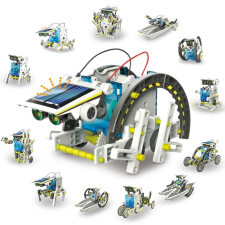 GREEN ENERGY LTD Napelemes modell játék 13 az 1-ben robot építő A készletből összerakható 13 különböző robot: napelemes autó, robot, lépegető, csónak... elektronikus játék