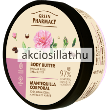 Green Pharmacy gyógynövényes testvaj damaszkuszi rózsa és shea vaj kivonattal 200ml testápoló