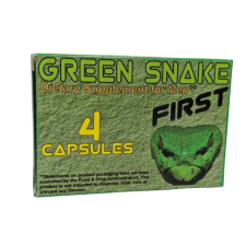GREEN SNAKE FIRST POTENCIANÖVELŐ KAPSZULA (GREEN SNAKE FORTE UTÓDJA) - 4 DB potencianövelő