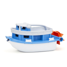 Green Toys hajó kék-fehér kerti játék