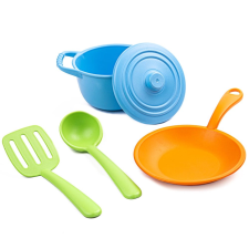 Green Toys szakács készlet gyerekeknek konyhakészlet