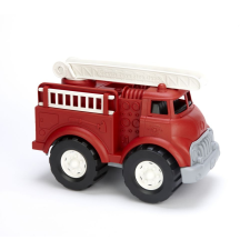 Green Toys tűzoltóautó autópálya és játékautó