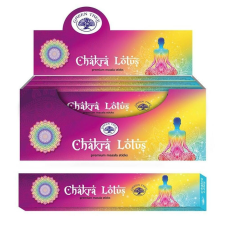  Green Tree Chakra Lotus / Csakra Lótusz füstölő indiai maszala 15 g füstölő