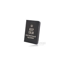 GreenGo univerzális tablet tok 9-10 colos, Keep Calm mintás tablet tok