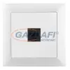 Greenlux GXKP049 Kommunikációs csatlakozóaljzat 8pin Cat6 PREMIUM fehér