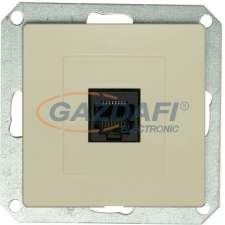 Greenlux GXKP648 PREMIUM 1 PC M-C Kommunikációs csatlakozóaljzat 8pin (RJ45) elefántcsont villanyszerelés