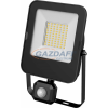 Greenlux GXLR057 ALFA PIR SMD 50W LED reflektor mozgásérzékelővel 5000lm 4000K 220-240V A++ -> A fekete IP44