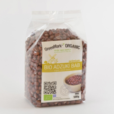 Greenmark bio adzuki bab 500 g alapvető élelmiszer