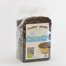 Greenmark bio fekete rizs 500 g alapvető élelmiszer