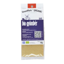 Greenmark Bio Gyömbér, őrölt 10 g GreenMark alapvető élelmiszer