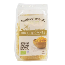 Greenmark bio Kandírozott citromhéj 100 g GreenMark reform élelmiszer