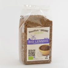 Greenmark bio lenmag barna 500 g reform élelmiszer