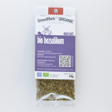 Greenmark Greenmark bio bazsalikom morzsolt 10 g reform élelmiszer