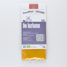 Greenmark Greenmark bio kurkuma őrölt 10 g reform élelmiszer