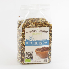Greenmark Greenmark bio quinoa tricolor magkeverék 500 g reform élelmiszer