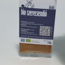Greenmark Greenmark bio szerecsendió őrölt 10 g alapvető élelmiszer