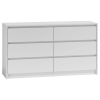 Greensite K120 2X3 komód, fehér