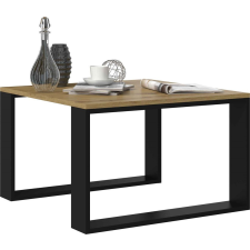 Greensite Modern Mini dohányzóasztal, tölgy-fekete bútor