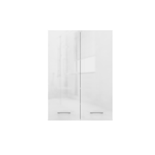 Greensite Thirassia Pola mini DD felső fürdőszoba szekrény, fényes fehér fürdőszoba bútor