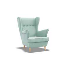 Greensite Uszak fotel, bársony, kék bútor