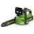 Greenworks (2007007-GW) GD24CS30 Akkumulátoros Láncfűrész, Zöld-Fekete