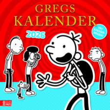  Gregs Kalender 2026 – Jeff Kinney naptár, kalendárium