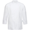 GREIFF Férfi főzőkabát Jersey Hosszú ujjú, fehér