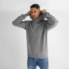 Grey Striped Hoodie férfi pulóver, kardigán