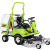 Grillo magas ürítésű frontkaszás fűnyíró traktor FD 450 2WD ( Vágóasztallal )