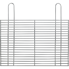 Grillrács négyszögletes 1 cm x 40 cm x 60 cm kerti sütés és főzés