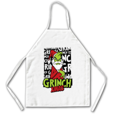 Grinch Xmas - Karácsonyi Konyhai Kötény lakástextília