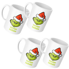 Grincs család - Karácsonyi Családi Bögre Szett bögrék, csészék