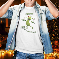  Grincs férfi póló – Igyekszem kedves lenni... csak az a nagy szám!