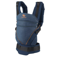 Grinko Manduca XT biopamut csatos babahordozó - Denimblue-Toffee babahordozó kendő, háti hordozó