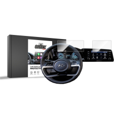 GrizzGlass CarDisplay Protection Hyundai Elantra CN7 8&quot; [2 PACK] mobiltelefon kellék