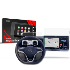 GrizzGlass Matte GrizzGlass CarDisplay Protection Volkswagen VW Passat B9 13&quot; 2024 [2in1] mobiltelefon kellék