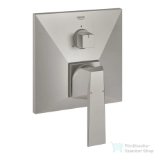 Grohe Allure Brilliant egykaros, 3 utas falba építhető zuhanycsaptelep, SuperSteel 24099DC0 (24099DC0) csaptelep