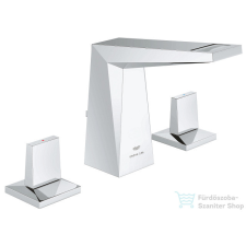 Grohe ALLURE BRILLIANT M 3 üléses mosdó csaptelep automata leeresztővel,króm 20626000 csaptelep