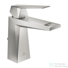 Grohe ALLURE BRILLIANT M mosdó csaptelep automata leeresztővel,Supersteel 24341DC0 csaptelep