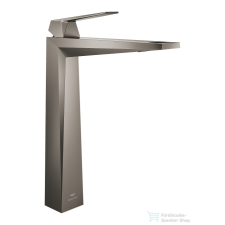 Grohe ALLURE BRILLIANT magasított mosdó csaptelep leeresztő nélkül,Brushed Hard Graphite 24346AL0 csaptelep