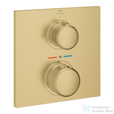Grohe ALLURE falsík alatti termosztát 1 fogyasztóhoz,Brushed Cool Sunrise 19380GN2 csaptelep