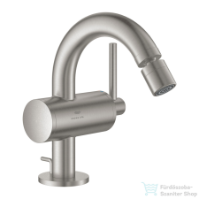 Grohe ATRIO bidé csaptelep automata leeresztővel,Supersteel 24364DC0 csaptelep