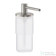 Grohe ATRIO fali szappanadagoló tartó konzol nélkül,Supersteel 40886DC0 fürdőszoba kiegészítő