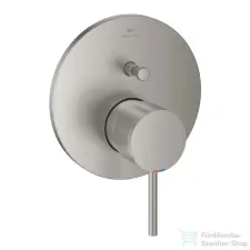 Grohe Atrio falsík alatti kád/zuhany csaptelep,Supersteel 24355DC0 (24355DC0) csaptelep