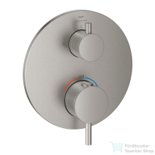 Grohe ATRIO falsík alatti termosztátos kád/zuhany csaptelep,Supersteel 24358DC0 csaptelep