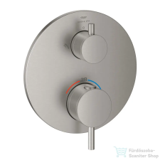 Grohe ATRIO falsík alatti termosztátos kád/zuhany csaptelep,Supersteel 24358DC0 (24358DC0) csaptelep