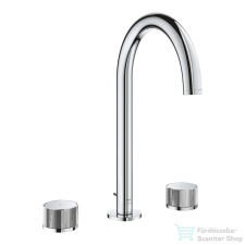 Grohe ATRIO PRIVATE 3 üléses mosdó csaptelep automata leeresztővel,Króm 20595000 csaptelep