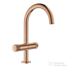 Grohe ATRIO PRIVATE L magasított mosdó csaptelep click-clack leeresztővel,Warm Sunset 21138DA0 csaptelep