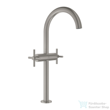 Grohe ATRIO XL magasított mosdó csaptelep click-clack leeresztővel,Supersteel 21149DC0 csaptelep